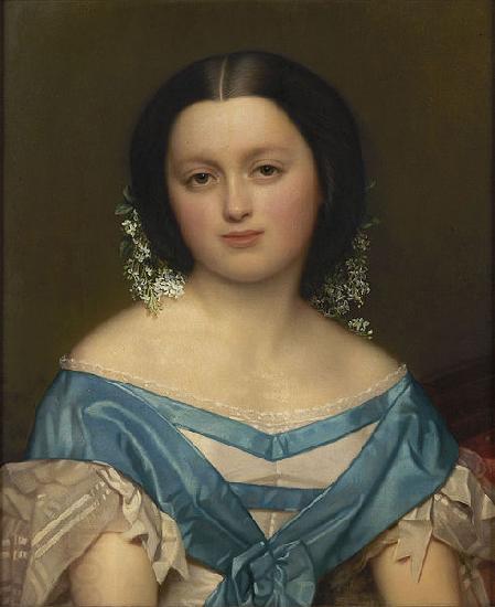 Joseph van Lerius Portrait of Henriette Mayer van den Bergh China oil painting art